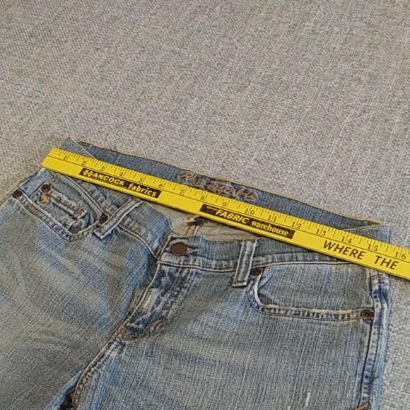Vintage Abercrombie and Fitch cropped jeans,  VGUC - Picture 6 of 6